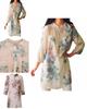 Vintage Women Floral Printed Casual Loose Dress With Timeless Charm For All Occasions