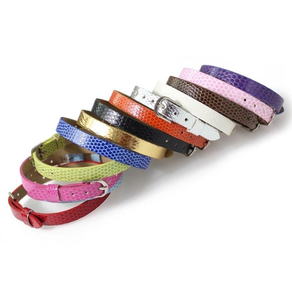 5pcs Super Mini Doll Bag Belt Artificial Leather DIY Handmade Belt 20cm Cotton Dolls