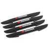 4Pcs Transparent Car Door Edge Scratch Protector Strip  Anti-Collision Stickers For Dodge Durango Caliber Neon Ram1500 Nitro SRT U333