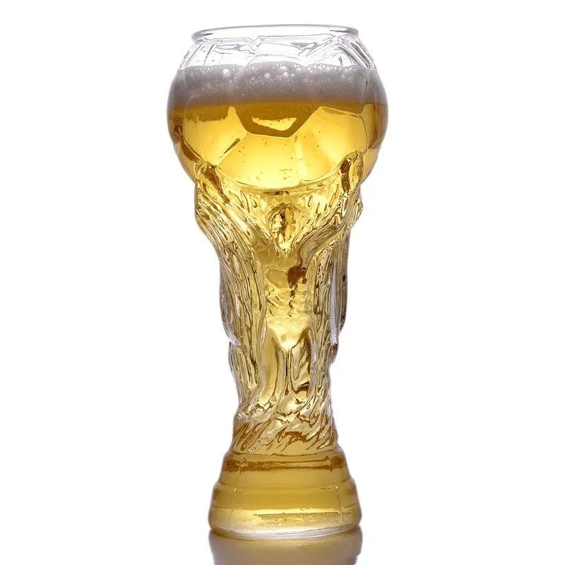World Cup Beer Glass Creative 450 мл 600 мл 800 мл Кружка Hercules Mug Пивная кружка, стеклянный футбольный кубок, хрустальный бокал для вина, футбольный мир