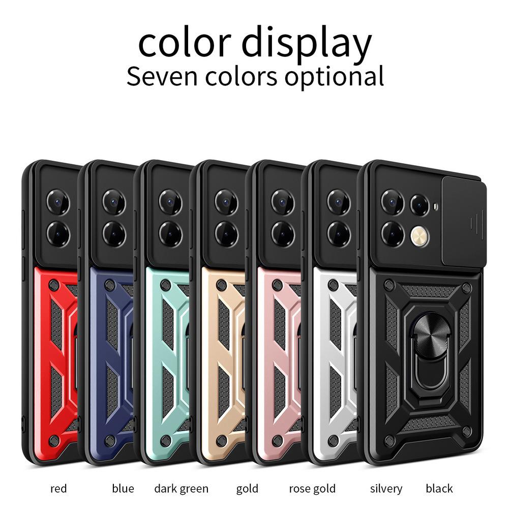 Защитный чехол для камеры для INFINIX Note 40 Pro + Note40 Note 30 VIP 30i 30 Pro Zero 30 Infinix Smart 8 7 Armor Hybrid Ring Cover