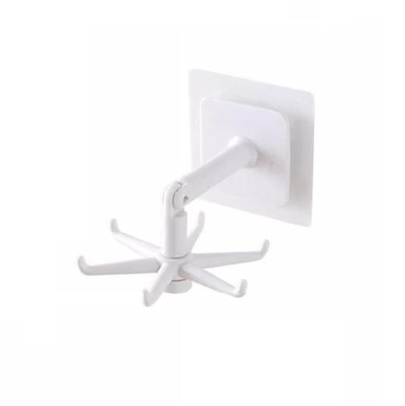 Kitchen Hook Multi-Purpose Hooks 360 Degrees Rotated Rotatable Rack For Organizer and Storage Spoon Hanger Accessories