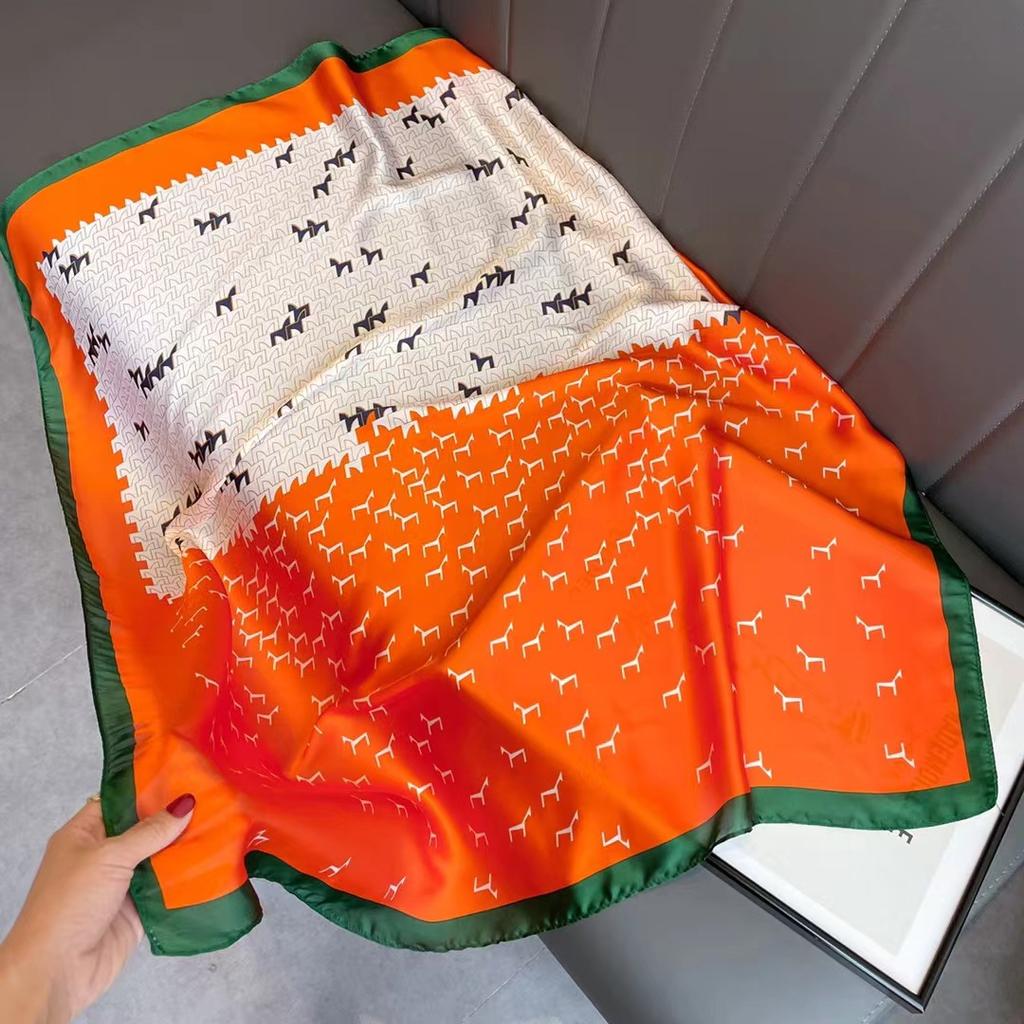 Hangzhou Silk High End Versatile Thin Scarf Shawl with Spring and Autumn Style Autumn and Winter Style Fashionable New Style