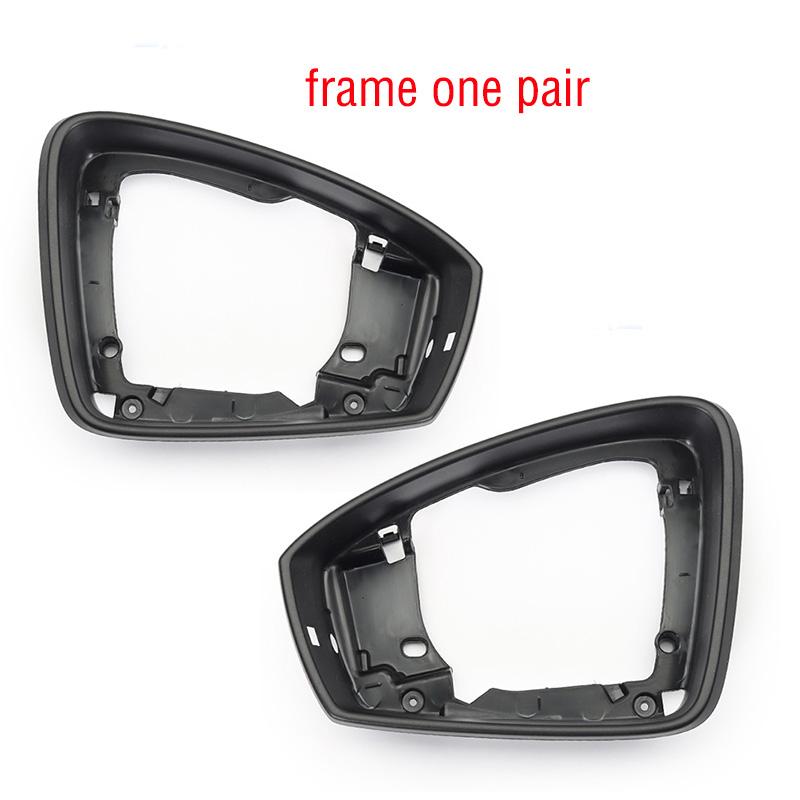 Для VW Tiguan 2017 2018 крыло автомобиля боковое зеркало крышка Крышка зеркала заднего вида рамка стеклянная линза указатель поворота