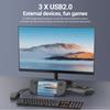 5-в-1 USB-C Игровой Хаб Type-C Док-станция для Консоли с 4K HDMI+PD 100 Вт+USB 2.0*3 Для Мобильного Телефона Ноутбука Steam Deck ROG Alloy