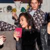 Disco Party Beverage Cups Plastic Cups for Storage Use 10Pcs