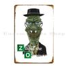 Ziltoid As Heisenberg Metal Plaque Poster Garage Club Cinema Cinema Customized Tin Sign Poster