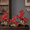 Zodiac Horse Wealth Figurine: Elegant Living Room or Office Decor, Perfect Gift for Leaders or Opening Ceremonies