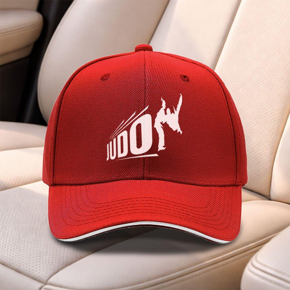 Judo Sport Print Adjustable Baseball Cap Duckbill Hat For Men Women Commuting Sports Fishing Gifts