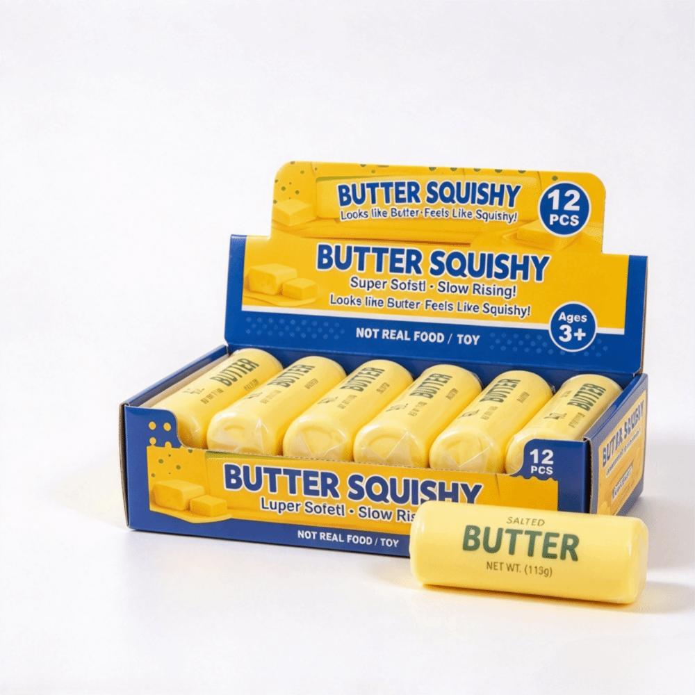 Slow Rising Butter Stick Fidget Toy Soft Butter Stick Squeeze Toy Home Relaxation