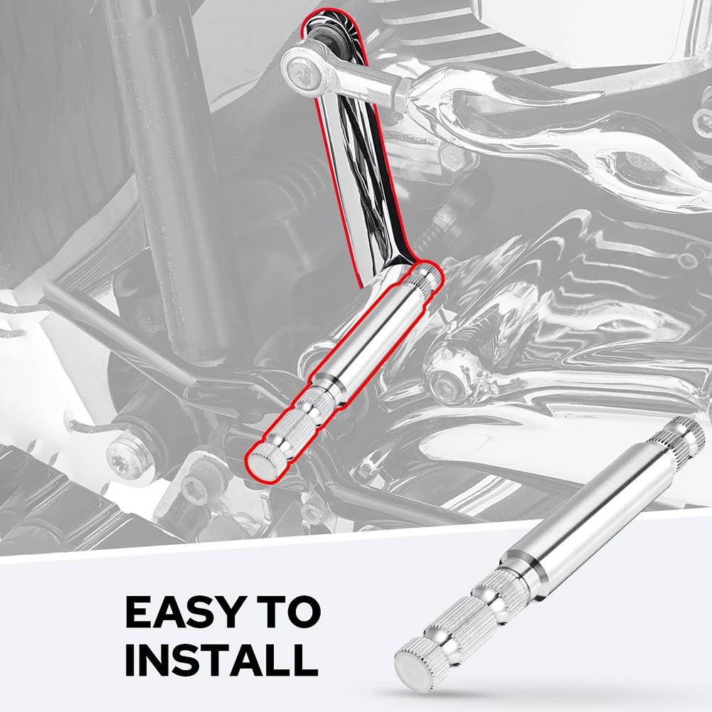 Inner Shifter Lever Shaft Kit, Stainless Steel Inner Shift Rod Lever Fit for Touring Glide