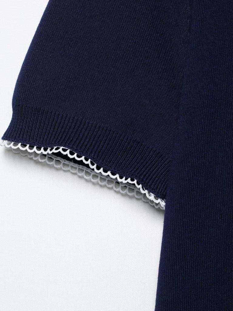 Spring 2025 Women's European & American Style Knit Top: Fashionable, Simple, Versatile