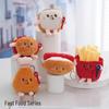 Newcomer Discount: Cute Hamburger Plush Keychain – Stuffed Toy Bread Pendant Bag Charm