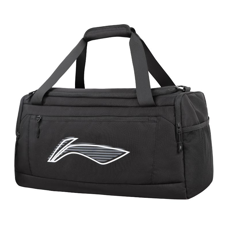Li Ning Polyester Handbag Regular Unisex Black YBLV017-2