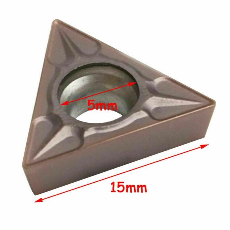 Универсальный набор инструментов для токарного станка с ЧПУ с твердосплавными пластинами, 10 шт.
