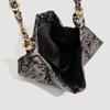 Retro Print Chain Tote Bag Women Large Capacity Composite Bag Shoulder Bag Ladies Fashion Versatile Commute Daily Crossbody Bags