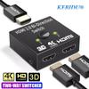 4K 2 Ports HDMI Splitter Bi-directional HDMI Switcher Kebidu 1 In 2 Out HDMI Converter 3D HDR HDCP For PS4 Xbox HDTV Switcher Adapter