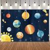 Universe Planet Series Backdrop Colorful Fantasy Space Scenery Photography Background For Birthday Party Portrait Studio 1Props17