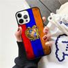 Армения Герб Флаг Чехол-Ракушка Для iPhone 17 Air 15 16 14 13 12 Pro Max 11 Pro Max Plus Чехол для Телефона