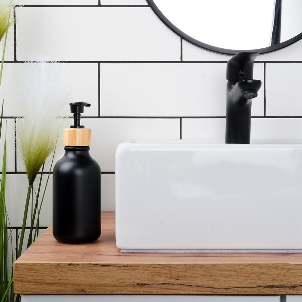 Soap dispenser black 300 ml