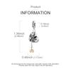 Charm Bead Copper Jesus Redemption And Belonging Saint Girl Pendant Bead Fits DoItYourself Bracelet Jewellery