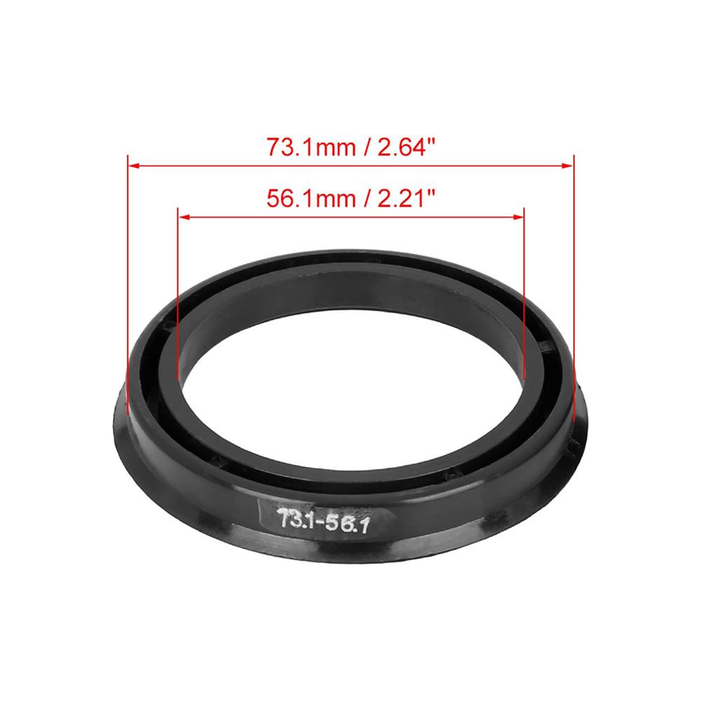 Центровочное кольцо ступицы-73.1ММ-56.1ММ пластиковое 4 шт