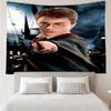 Hogwarts Print Tapestry, Backdrop, Easy Setup, Ideal for Bedroom, Office & Living Room, with Aesthetic Wall Hanging Decor.