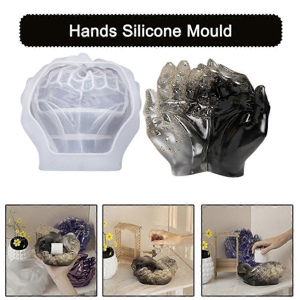 Crystal Drop Glue Resin Mold DIY Saucer/ashtray/storage Box