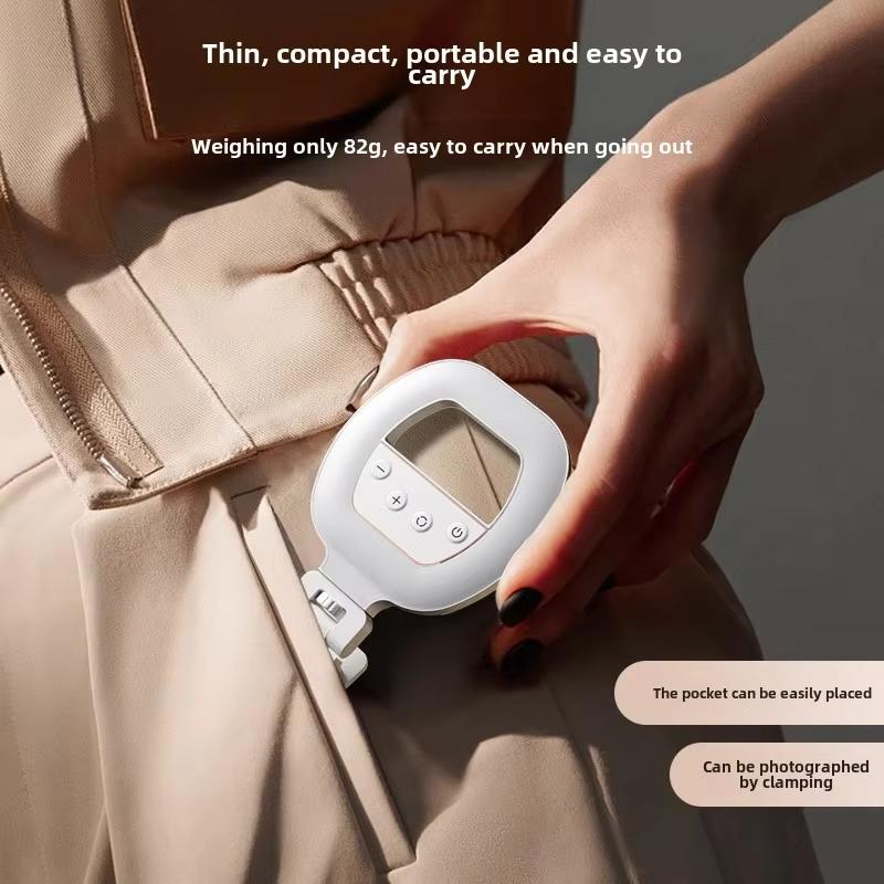 W60 Мобильный телефон Заполняющий свет, Портативный мобильный телефон Селфи Бьюти-свет, Зарядный Кольцевой Атмосферный Селфи Rgb Карманный свет