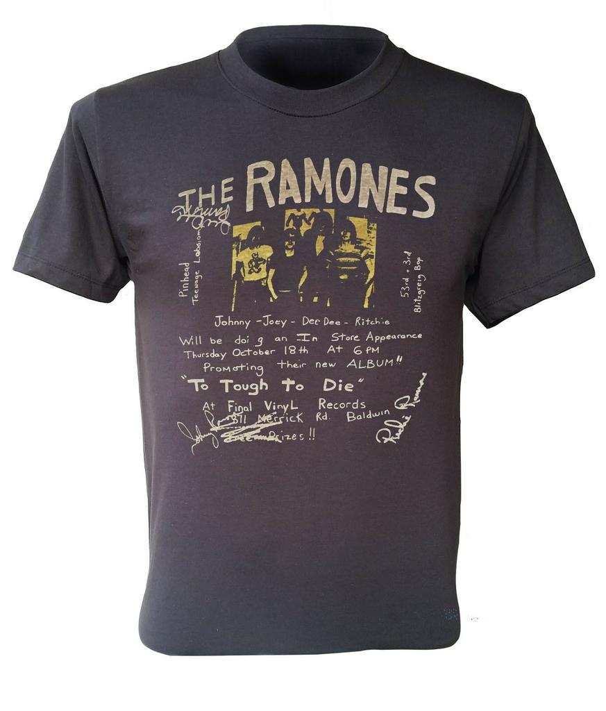 Футболка унисекс The Ramones Johnny Joey Dee, продвигающая рок-группу в стиле ретро
