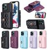 Подходит для iPhone+12/13/14 Маленький ароматный органный чехол для карт с фурнитурой Горизонтальный чехол для телефона