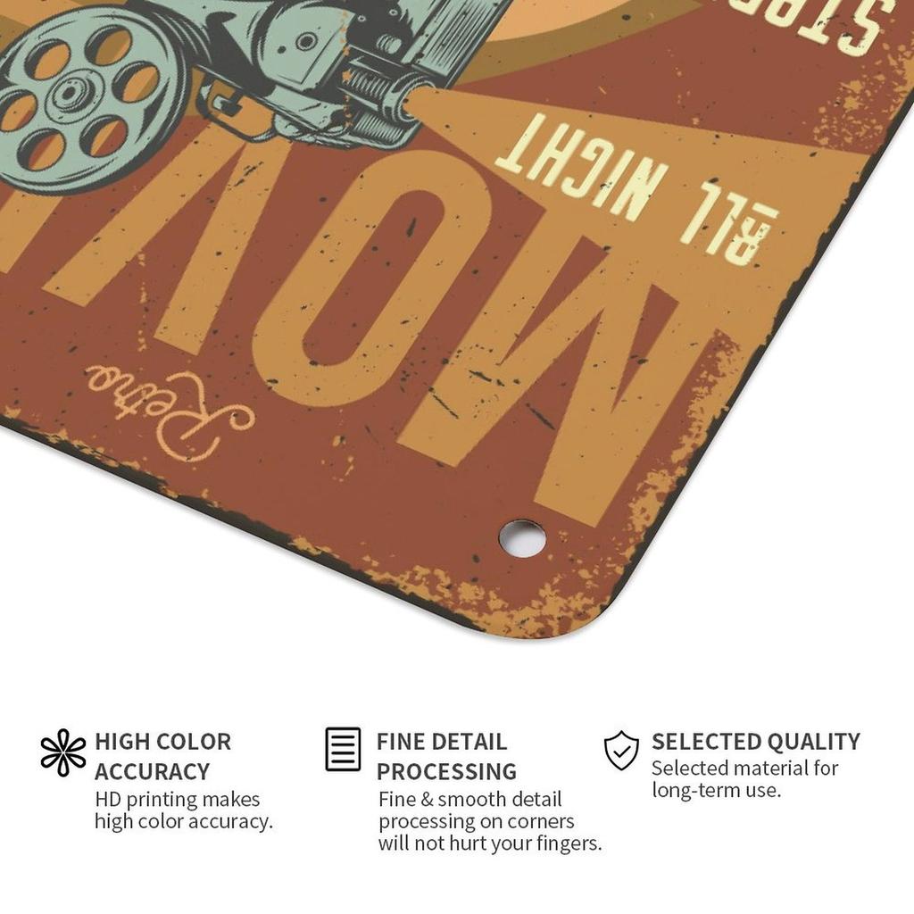 1Pc Vertical Metal Wall Sign Vintage Style 2030cm Or 3040cm Tin Poster For Bar Garage Home Wall Decoration