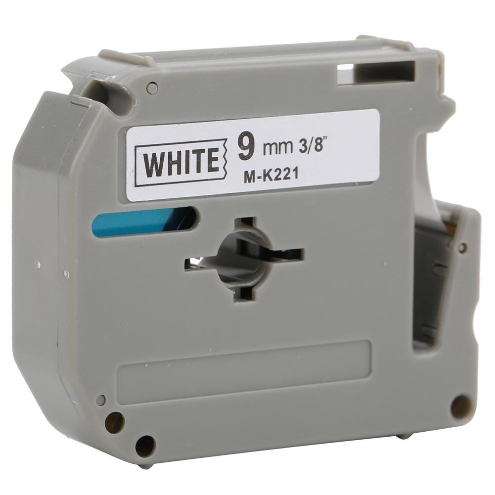 9 мм Лента для этикеток PET Аксессуары M K221 Подходит для принтера этикеток PT-65/70/80