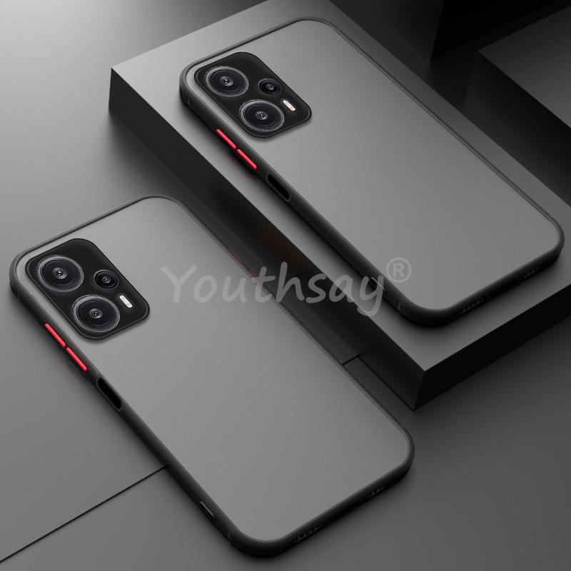 Чехол для Xiaomi POCO F5 Силиконовый Матовый ТПУ Противоударный Резиновый Полупрозрачный Чехол Poco F5 Pro Чехол POCO F5 Чехол