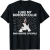 Cool Border Collie Art For Men Women Border Collie Lovers T-Shirt