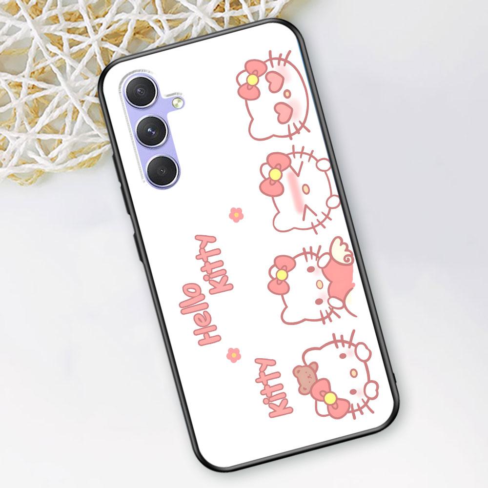 Милый чехол Hello Kitty для Samsung Galaxy A51 A53 A54 A31 A52 A12 A13 A21s A22 A32 A11 A22 A33 A41 A52s A73 A14 Чехол для телефона из ТПУ