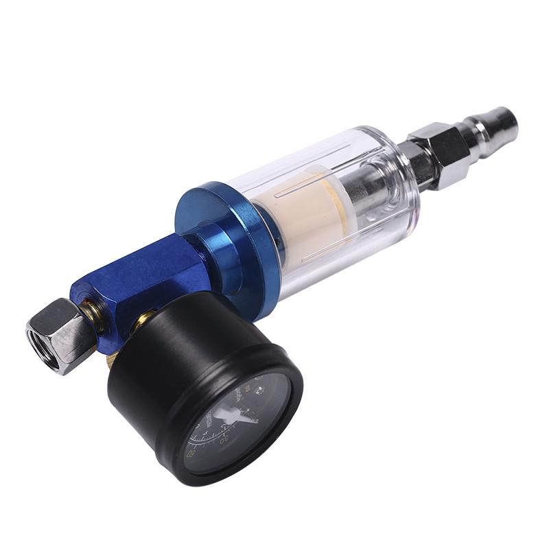 Комплект пистолета-распылителя Манометр воздушного регулятора и линейный фильтр сепаратора воздушно-масляной воды