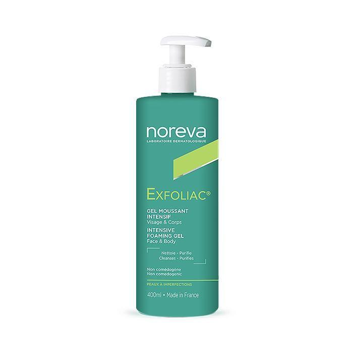 Led Noreva Exfoliac Gel Moussant Intensif 400ml