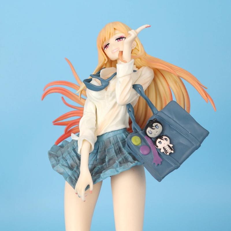 27 см Фигурка ПВХ Kitagawa Marin Beach Ver Моя одежда для свиданий Аниме Девушка Коллекционная Модель Настольное украшение Подарок для фанатов Подвижная Сочлененная Масштаб