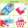 Manual Paper Puncher Square Hole Punching Tool Paper Craft Embossing Tool for Kid Art Craft Card Making Scrapbooking
