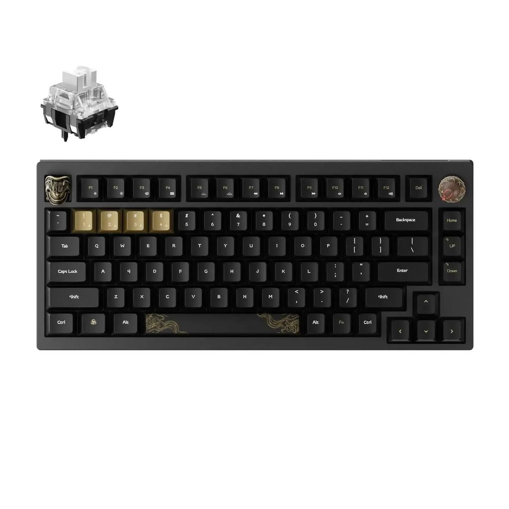 Keychron - Black Myth Wukong Wireless Mechanical Keyboard - Wireless Gaming Mechanical Keyboard Standard Version / TTC Bluish White