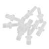 10pcs Milk Tube Connectors Fit for Jura Coffee Machine Transparent Plastic Milk Pipe Connectors