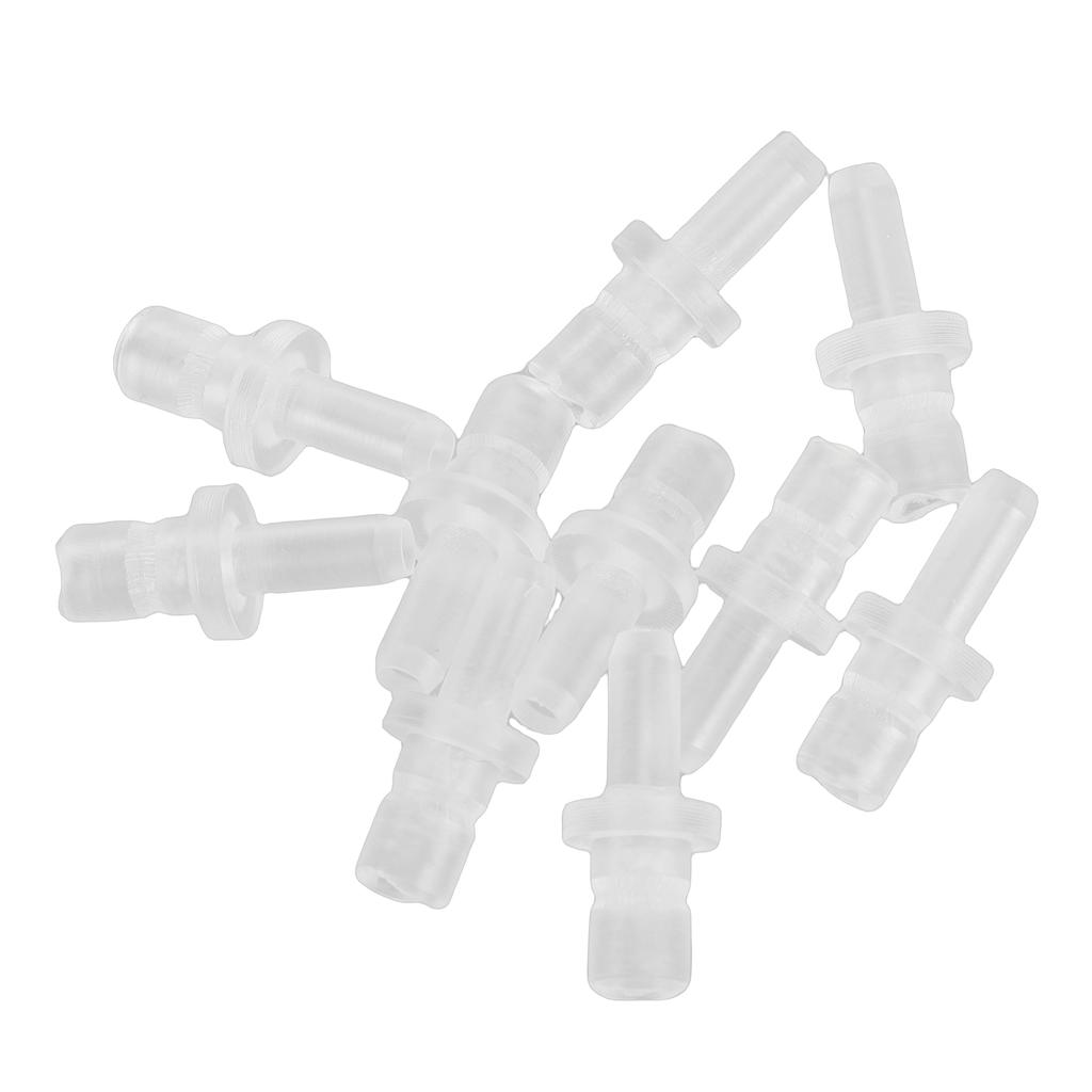 10pcs Milk Tube Connectors Fit for Jura Coffee Machine Transparent Plastic Milk Pipe Connectors