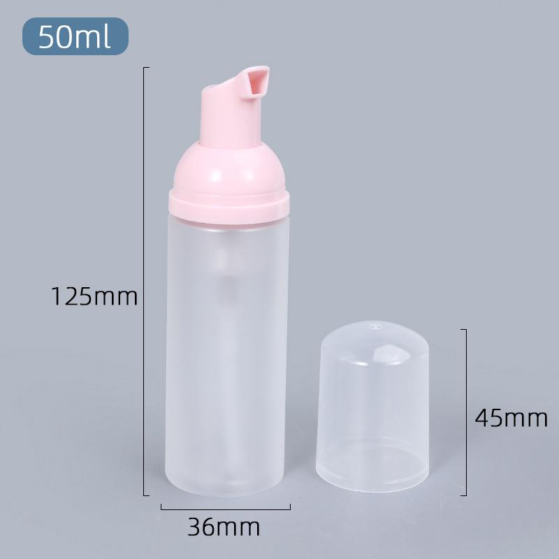 50Ml Empty Travel Shampoo Pump Soap Foaming Mousse Spray Bottle Dispenser