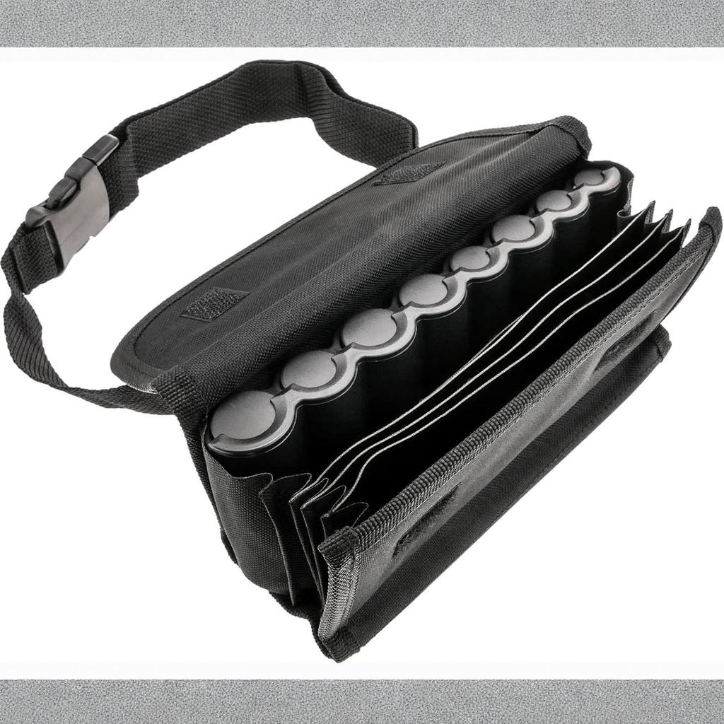 Canvas Cash Wallet With Coin Box Adjustable Belt Large Capacity Cash Bag Coin Holder For Men Portable Belt Bag