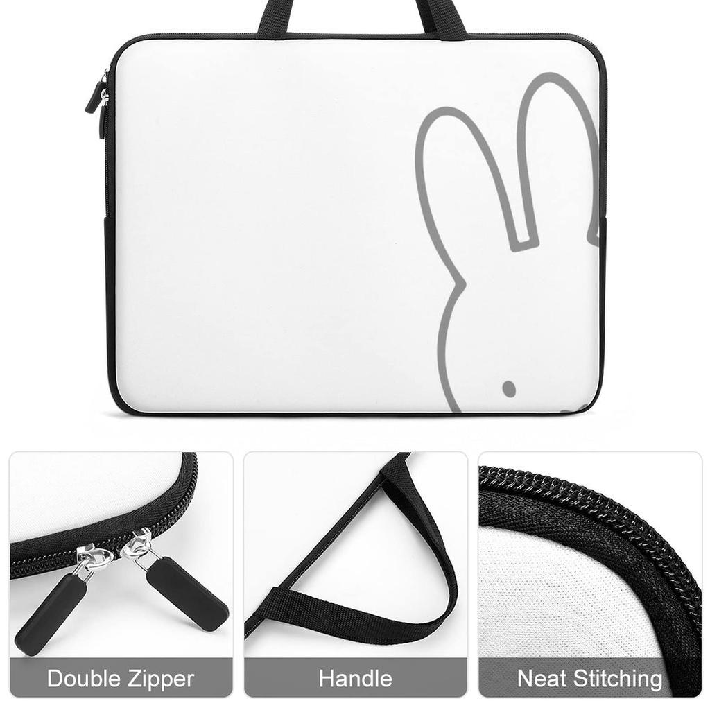 Miffy Laptop Laptop Perfect for and Long x 24cm Case, 10-17 inch, Waterproof, Shock-Absorbent, Sleeve, Commuting, School, Business, Unisex, Stylish,