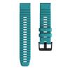 KALEBOL KLB-AWGJ-001 For Garmin Fenix 7X / 7X Pro Silicone Watch Band 26mm Concave Dot Wrist Strap