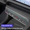 For Zeekr 001 2025 2024 2023 Central control button pad  silicone pad Scratch resistant and dirt resistant Interior accessories