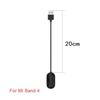 Accessoires Montres,1M câble de chargeur pour Xiaomi bande 4 3 Bracelet intelligent Bracelet pour Mi bande 2 Type For mi band 4 -B