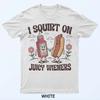 Я брызгаю на сочные сосиски футболка